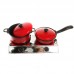 13PCS Cook Ware Toy House Kitchen Pretend Play Utensils Cooking Pots Pans Food Dishes